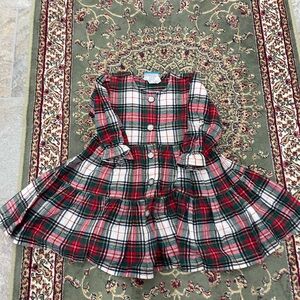 Vintage Golden Rainbow Girls dress size 2T